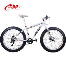 Venta caliente DIY 24/26 pulgadas bicicleta de montaña de grasa / moto de nieve / ciclismo con grasa OEM 4.0 neumático, bicicleta grasa del neumático hecho en China